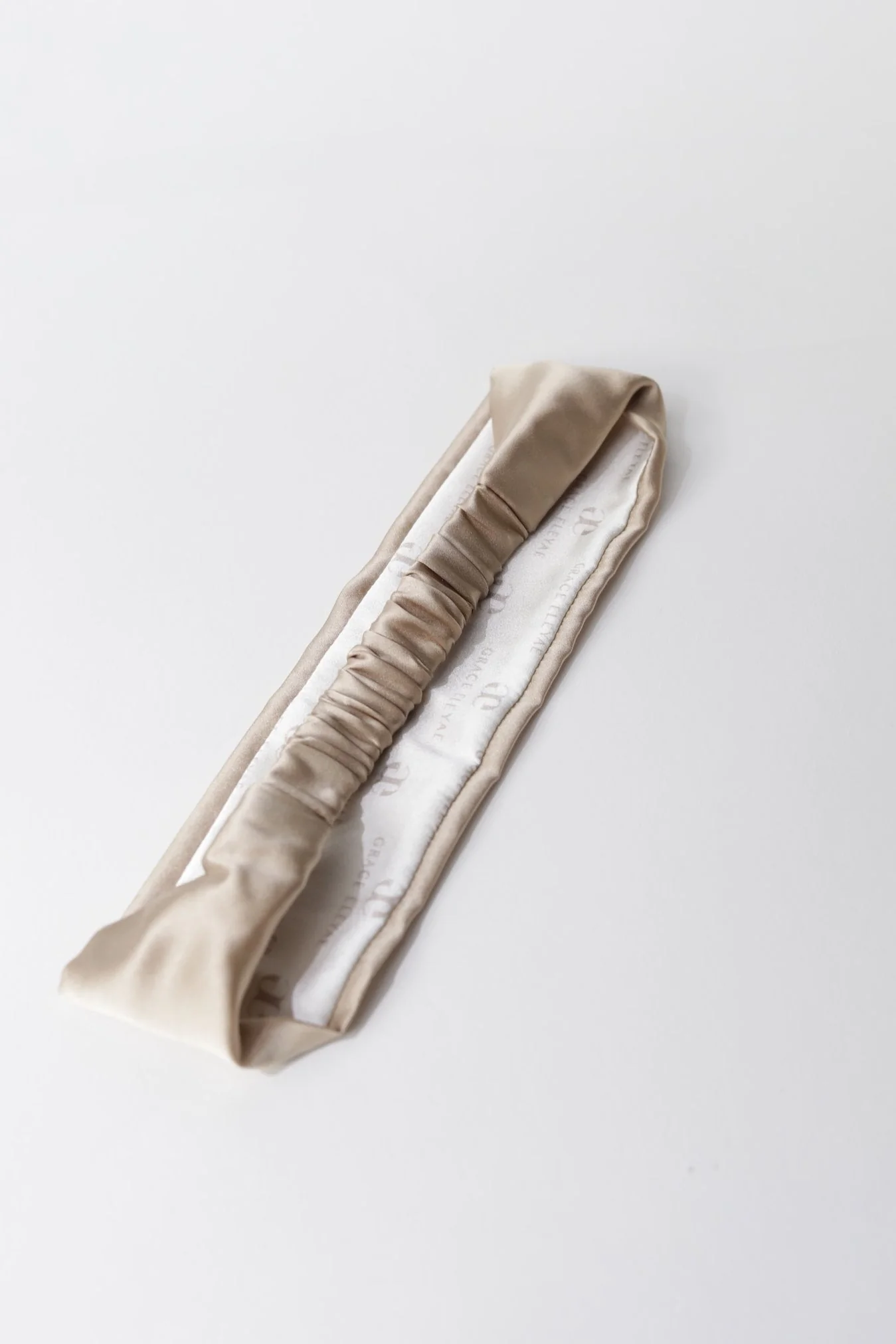 All-Silk Headband - Walnut - Image 4