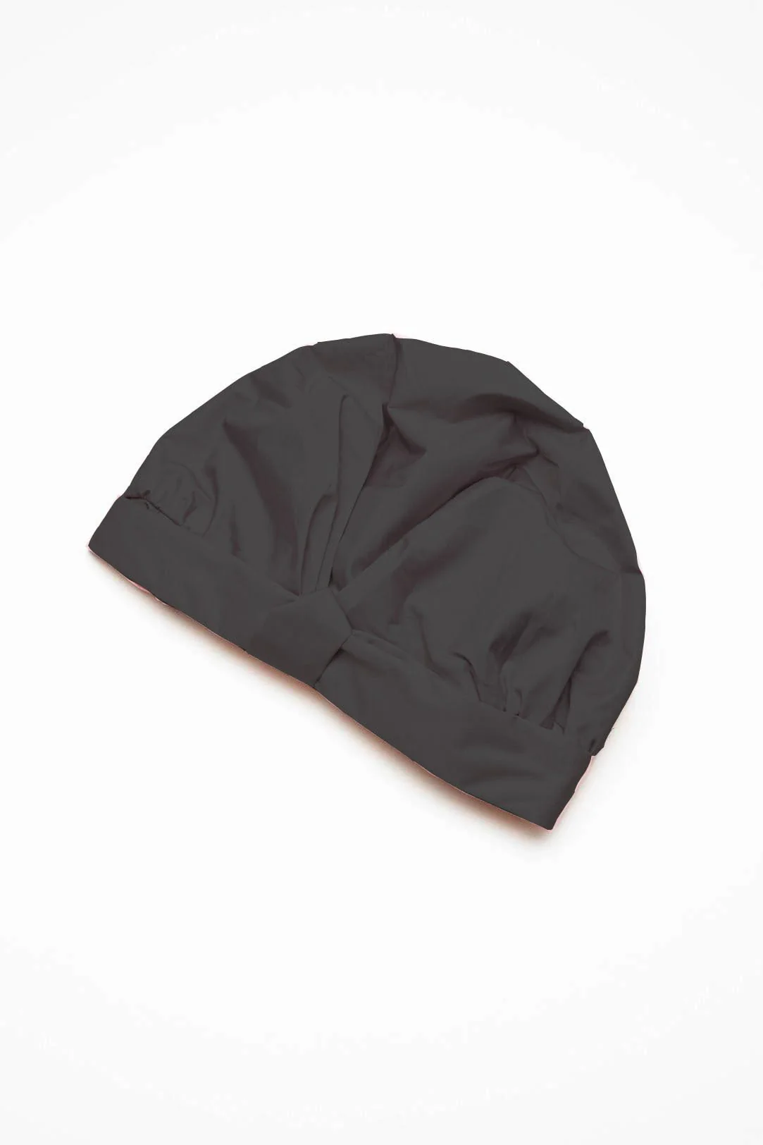 Satin-Lined Shower Cap - Black - Image 3