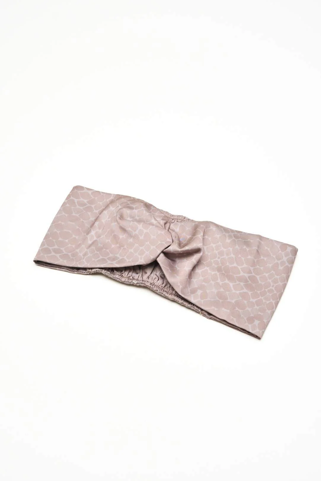 Patterned Walnut Wrap-Style Headband - Image 8