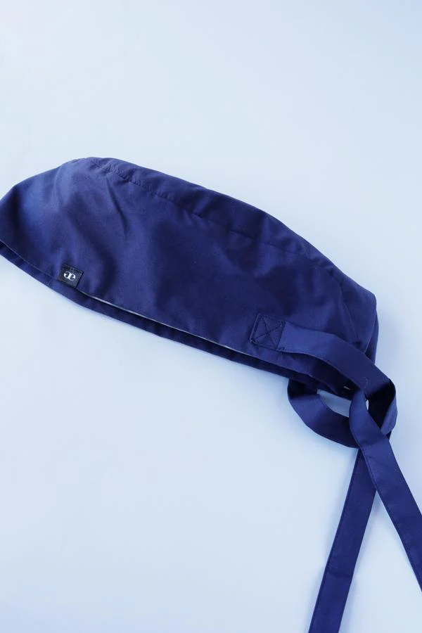 Men's Satin-Lined Scrub Cap - Navy - Image 5