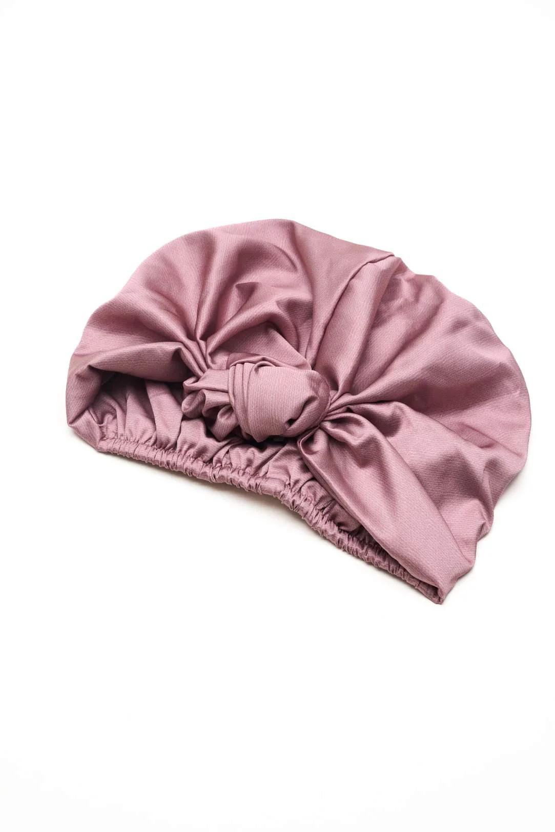 Speckled Blush All-Satin Knot Turban - Image 7