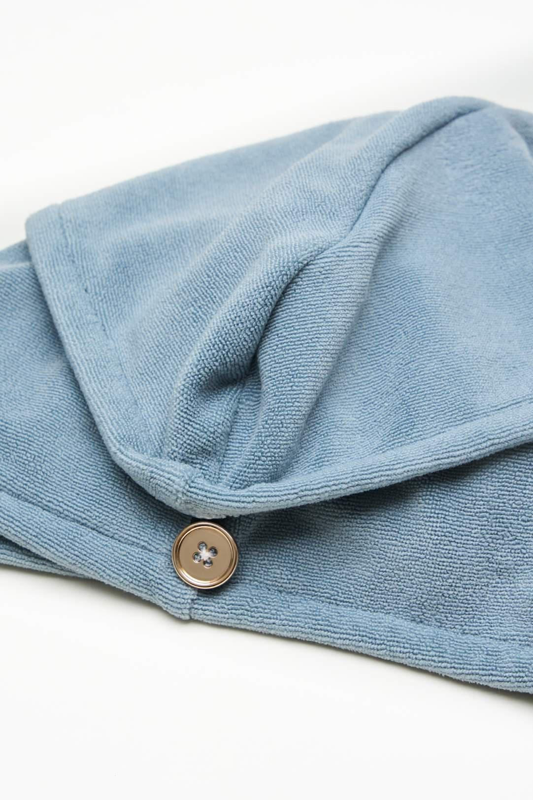 Micro Fiber Towel Turban - Gray - Image 7